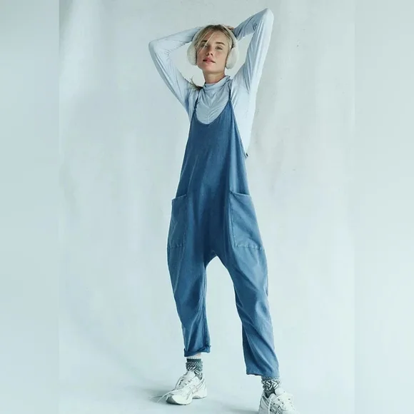 NWT FP Movement X Free People Hot Shot Onesie Skyline - Picture 4 of 4